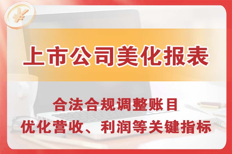 高州上市公司美化报表